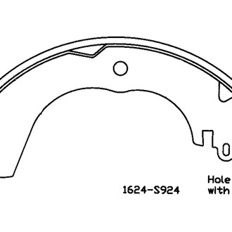 Centric® - Premium Drum Brake Shoes