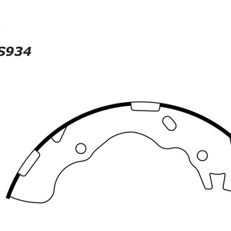 Centric® - Premium Drum Brake Shoes