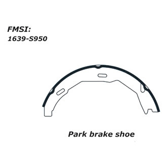Centric® - Premium Parking Brake Shoes