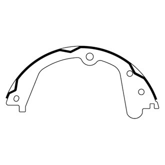 Centric® - Premium Parking Brake Shoes