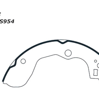 Centric® - Premium Drum Brake Shoes