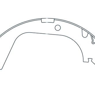 Centric® - Premium Drum Brake Shoes