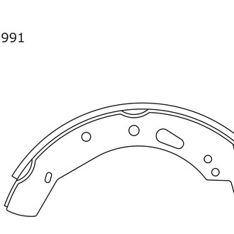 Centric® - Premium Drum Brake Shoes