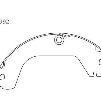 Centric® - Premium Drum Brake Shoes