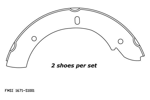 Centric® - Parking Brake Shoes