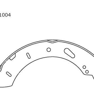 Centric® - Premium Drum Brake Shoes