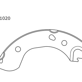 Centric® - Premium Drum Brake Shoes