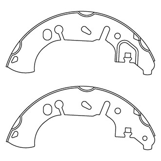 Centric® - Premium Drum Brake Shoes