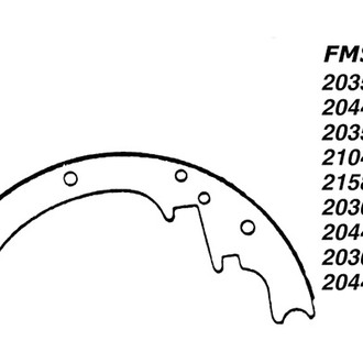 Centric® - Heavy Duty Drum Brake Shoes