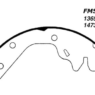 Centric® - Heavy Duty Drum Brake Shoes