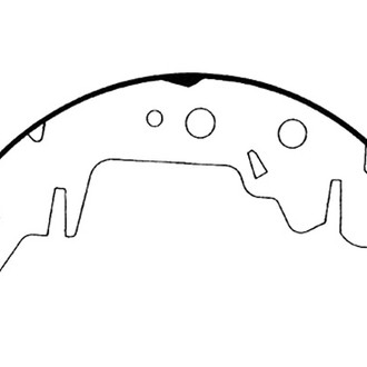 Centric® - Heavy Duty Drum Brake Shoes