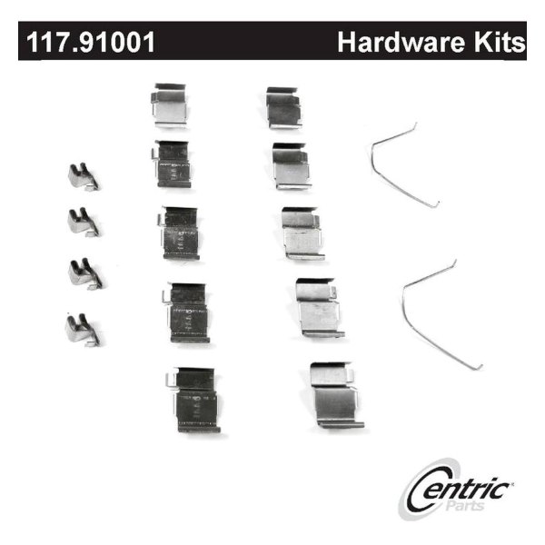 Centric® - Rear Disc Brake Hardware Kit
