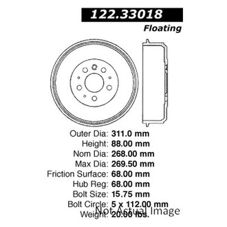 Centric® - Premium Brake Drum