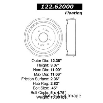 Centric® - Premium Brake Drum