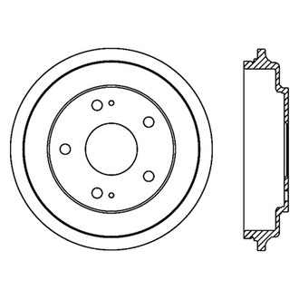 Centric® - C-Tek™ Standard Rear Brake Drum