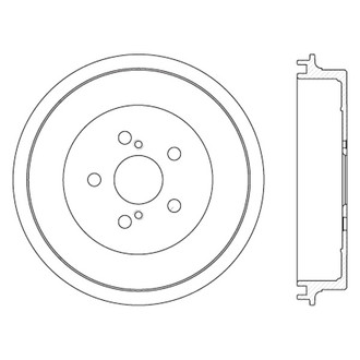 Centric® - C-Tek™ Standard Brake Drum