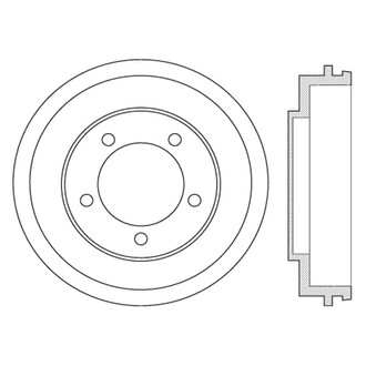 Centric® - C-Tek™ Standard Brake Drum