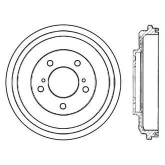 Centric® - C-Tek™ Standard Brake Drum