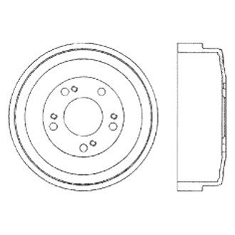 Centric® - C-Tek™ Standard Brake Drum