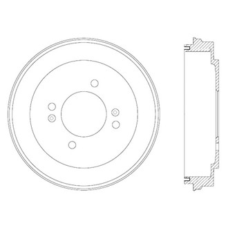 Centric® - C-Tek™ Standard Brake Drum