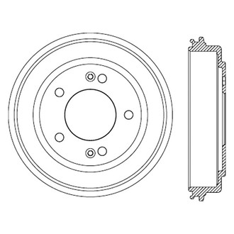 Centric® - C-Tek™ Standard Brake Drum