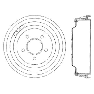 Centric® - C-Tek™ Standard Brake Drum
