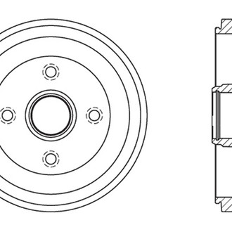 Centric® - C-Tek™ Standard Rear Brake Drum