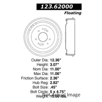 Centric® - C-Tek™ Standard Brake Drum