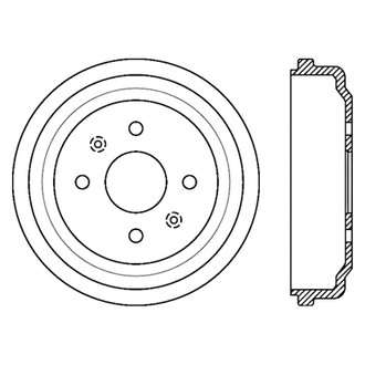 Centric® - C-Tek™ Standard Brake Drum