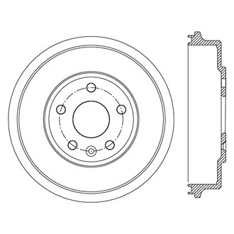 Centric® - C-Tek™ Standard Brake Drum