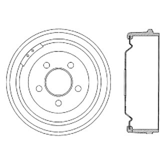 Centric® - C-Tek™ Standard Brake Drum