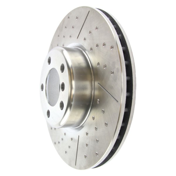 Centric® - C-Tek™ Standard Dimpled and Slotted 1-Piece Front Brake Rotor