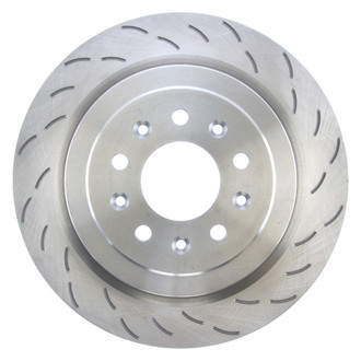 Centric® - C-Tek™ Standard Slotted Vented Rear Passenger Side Brake Rotor