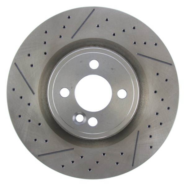 Centric® - C-Tek™ Standard Drilled and Slotted 1-Piece Front Brake Rotor