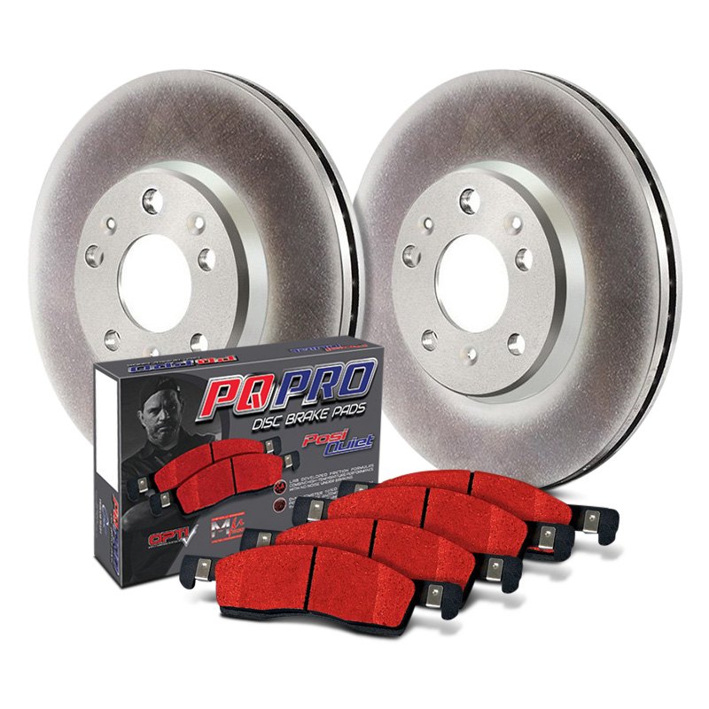 Centric® - Volkswagen Jetta with 253mm Rear Rotors / with 272mm Rear Rotors  2015 OE Elite Front Brake Kit