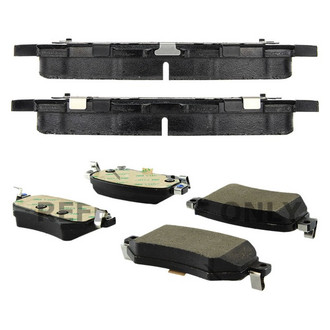 Centric® - Posi Quiet™ Ceramic Front and Rear Disc Brake Pad Set