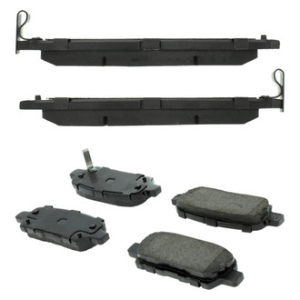 Centric® - Posi Quiet™ Ceramic Front and Rear Disc Brake Pad Set