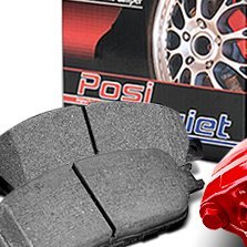 Centric 905.50026 Ceramic Front and Rear Disc Brake Pad and Rotor Kit