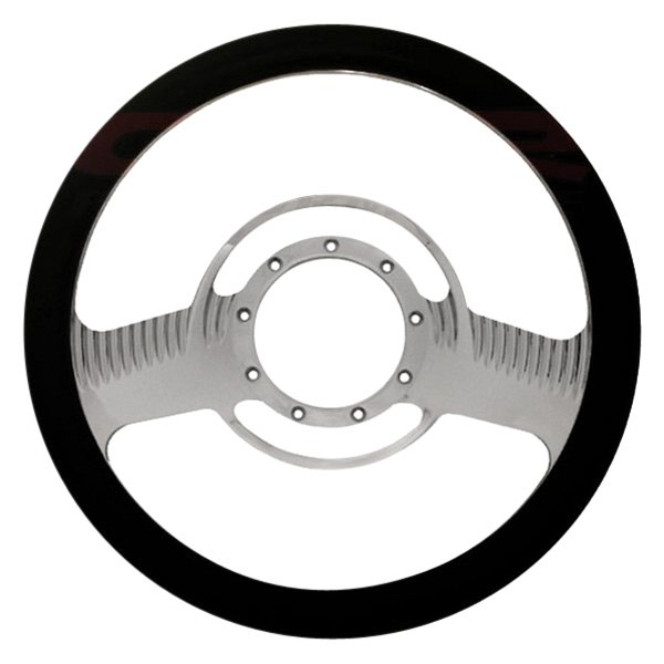 CFR Performance® - 2-Spoke Billet Aluminum Chrome Style 2 Steering Wheel
