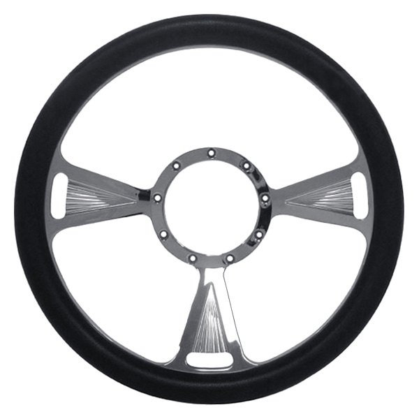 CFR Performance® - 3-Spoke Billet Aluminum Chrome Style 12 Steering Wheel
