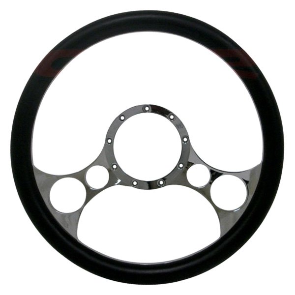 CFR Performance® - 2-Spoke Billet Aluminum Chrome Style 15 Steering Wheel