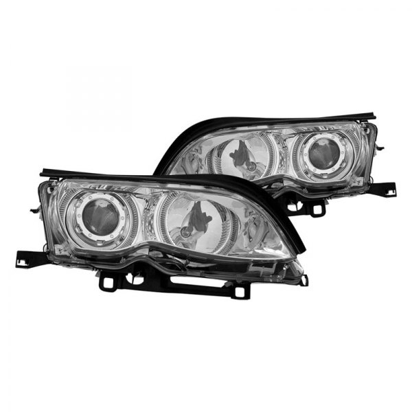 CG® - Chrome LED Halo Projector Headlights, BMW 3-Series