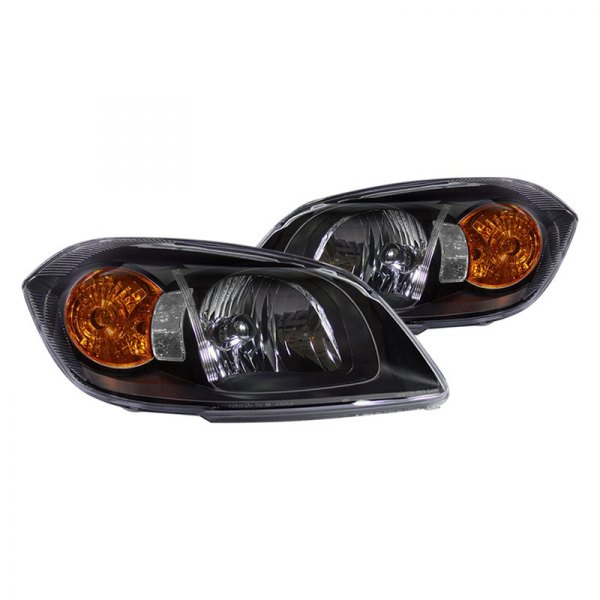 CG® - Black Euro Headlights, Chevy Cobalt