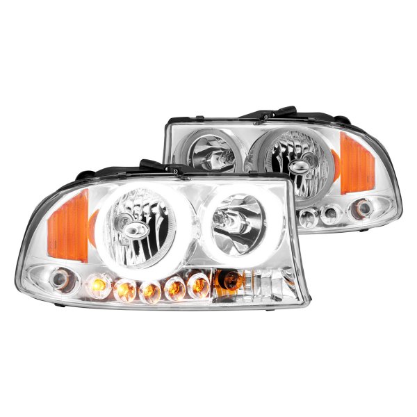 CG® - Chrome Halo Euro Headlights with Parking LEDs