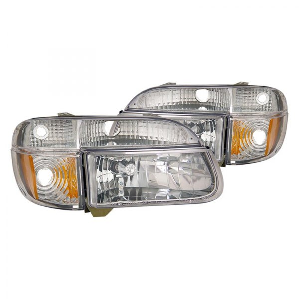 CG® - Chrome Euro Headlights, Ford Explorer