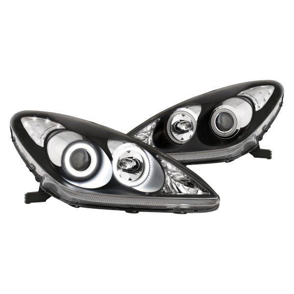 CG® - Black Halo Projector Headlights, Lexus ES