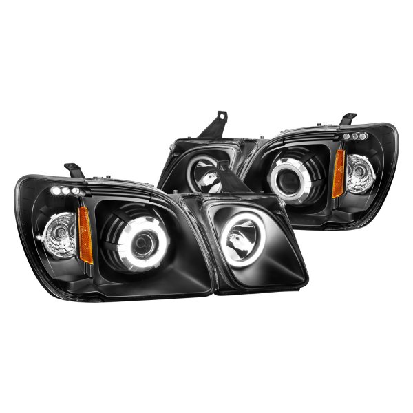 CG® - Black Halo Projector Headlights, Lexus LX