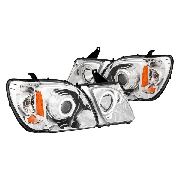 CG® - Chrome Halo Projector Headlights, Lexus LX