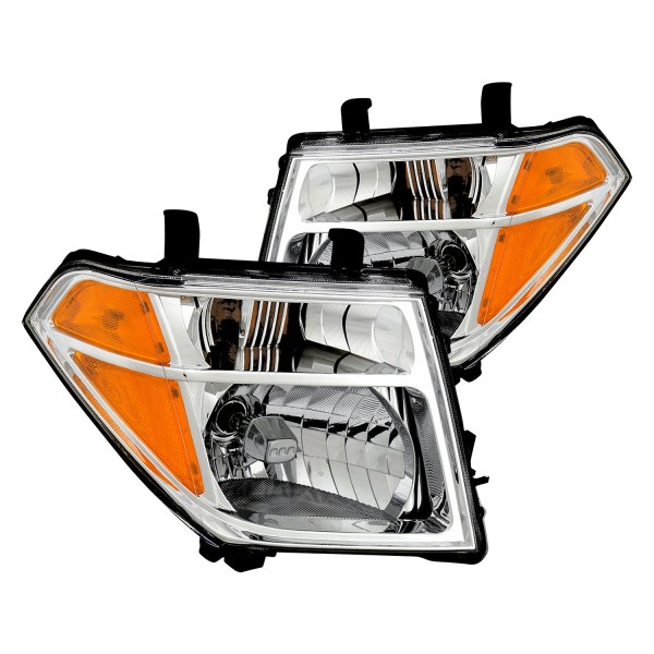 CG® - Chrome Factory Style Headlights, Nissan Pathfinder