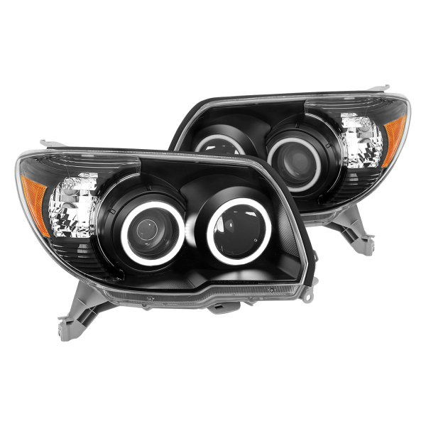 CG® - Black Halo Projector Headlights, Toyota 4Runner